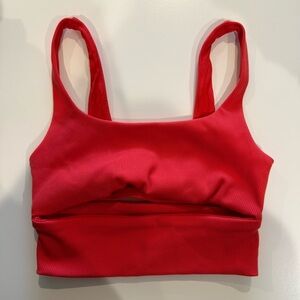 ALO Red Hot Summer Bra S